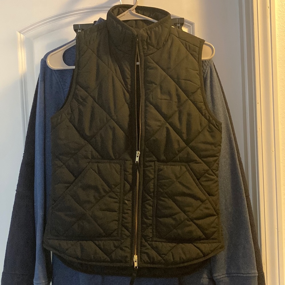 Black vest J. Crew